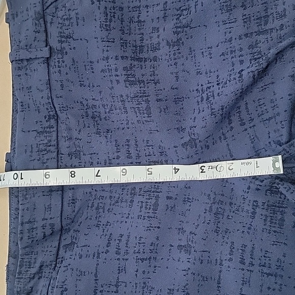 Calvin Klein Size 14 Blue with Black 'Distressing' Pants, Gently Used Condition - Picture 9 of 14
